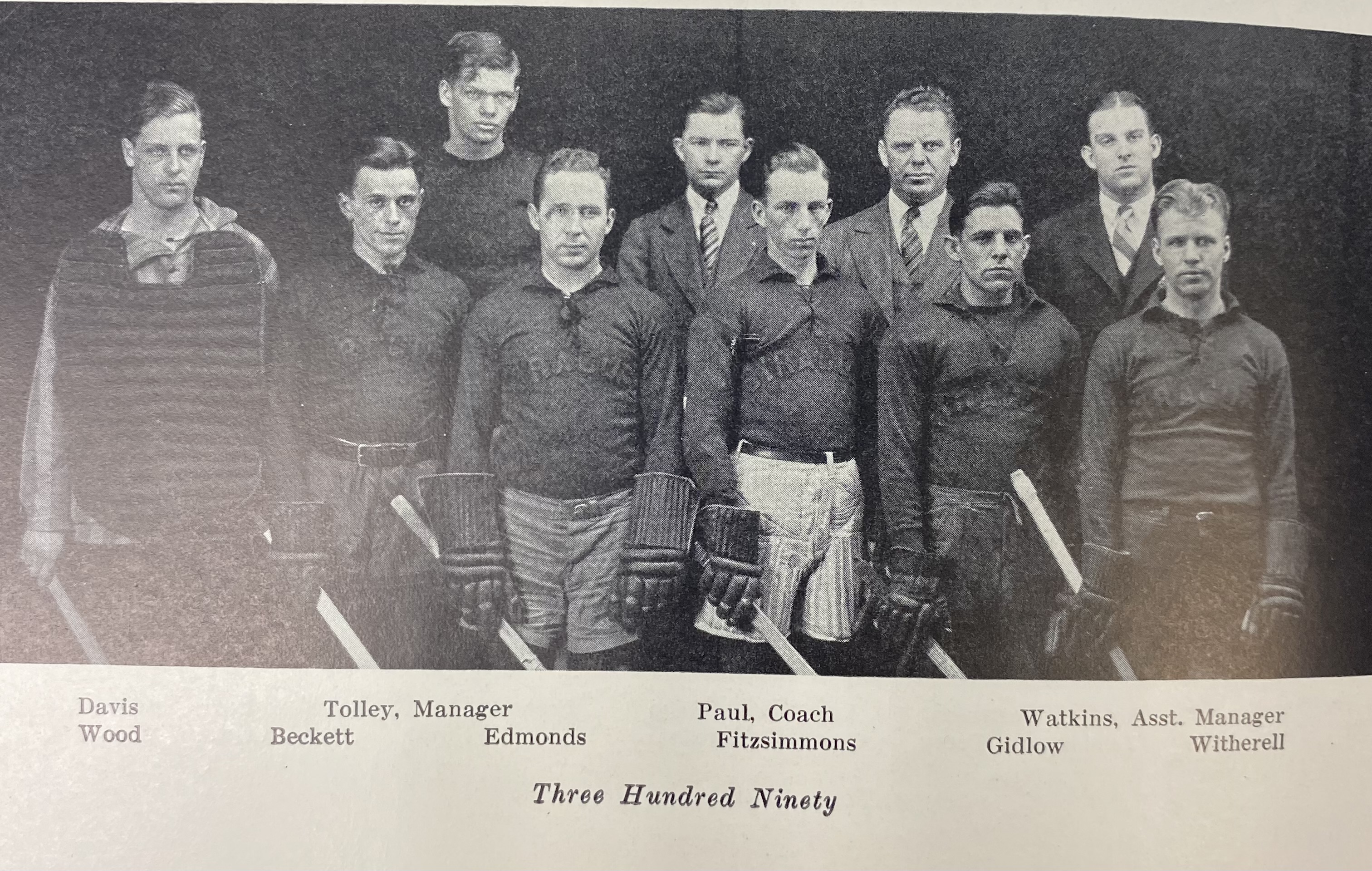 1927-1928 Team Photo