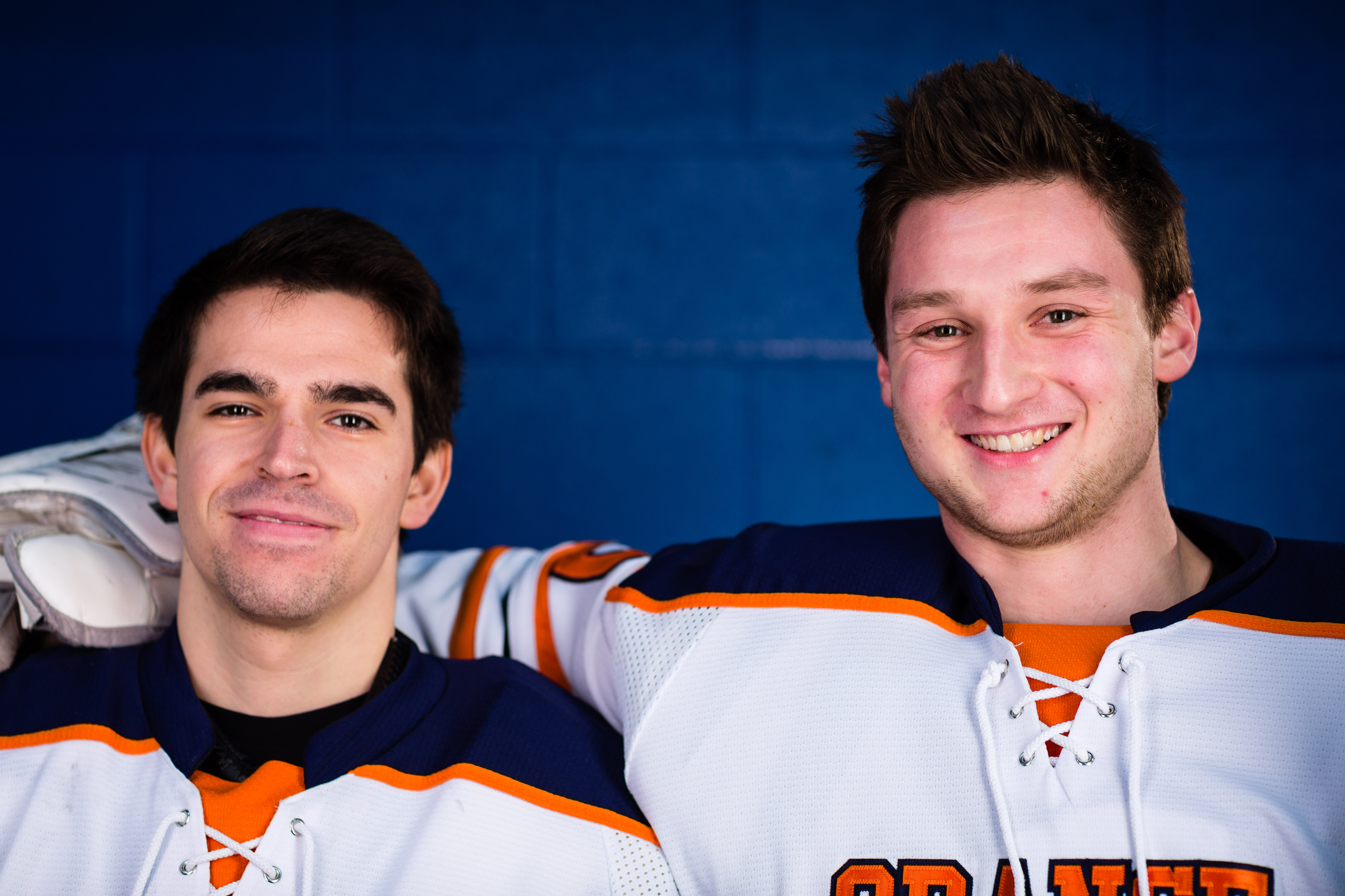 "Goalie Brothers" 2014-2015, Ketchabaw  #30 and Leftkowski #39