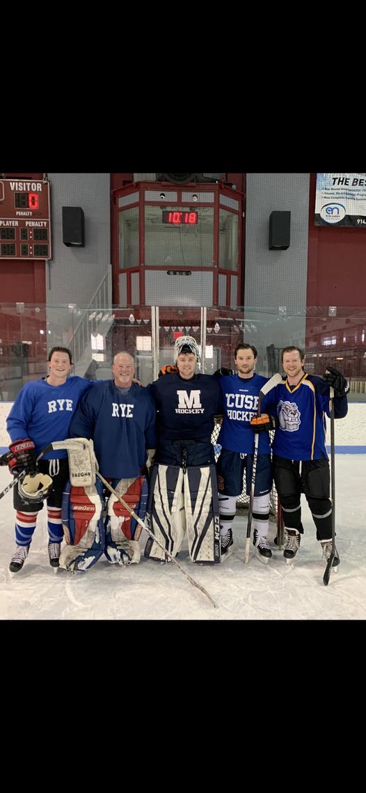 Jaime Ketchabaw and Brothers with Dad - "Different Schools, One Team"